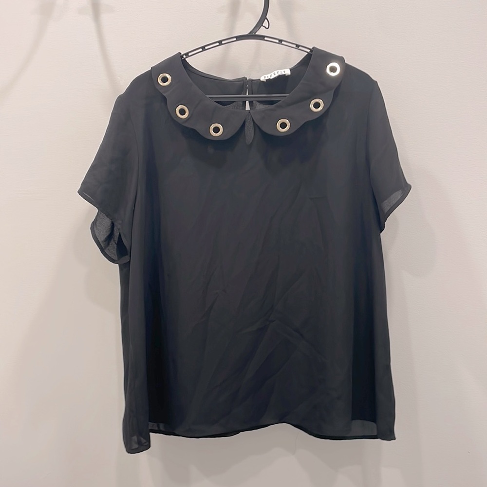 Claudie Pierlot Peter Pan color shirt size 38